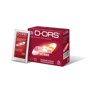 Pakiranje medicinskog proizvoda D-ORS-a za liječenje akutnog i kroničnog proljeva