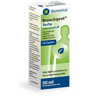 Pakiranje Bronchipret® forte oralne otopine od 50 ml