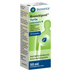 Pakiranje Bronchipret® forte oralne otopine od 50 ml